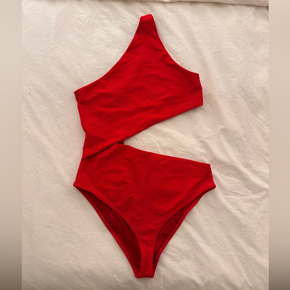 Beach Riot one piece. One shoulder in size medium.